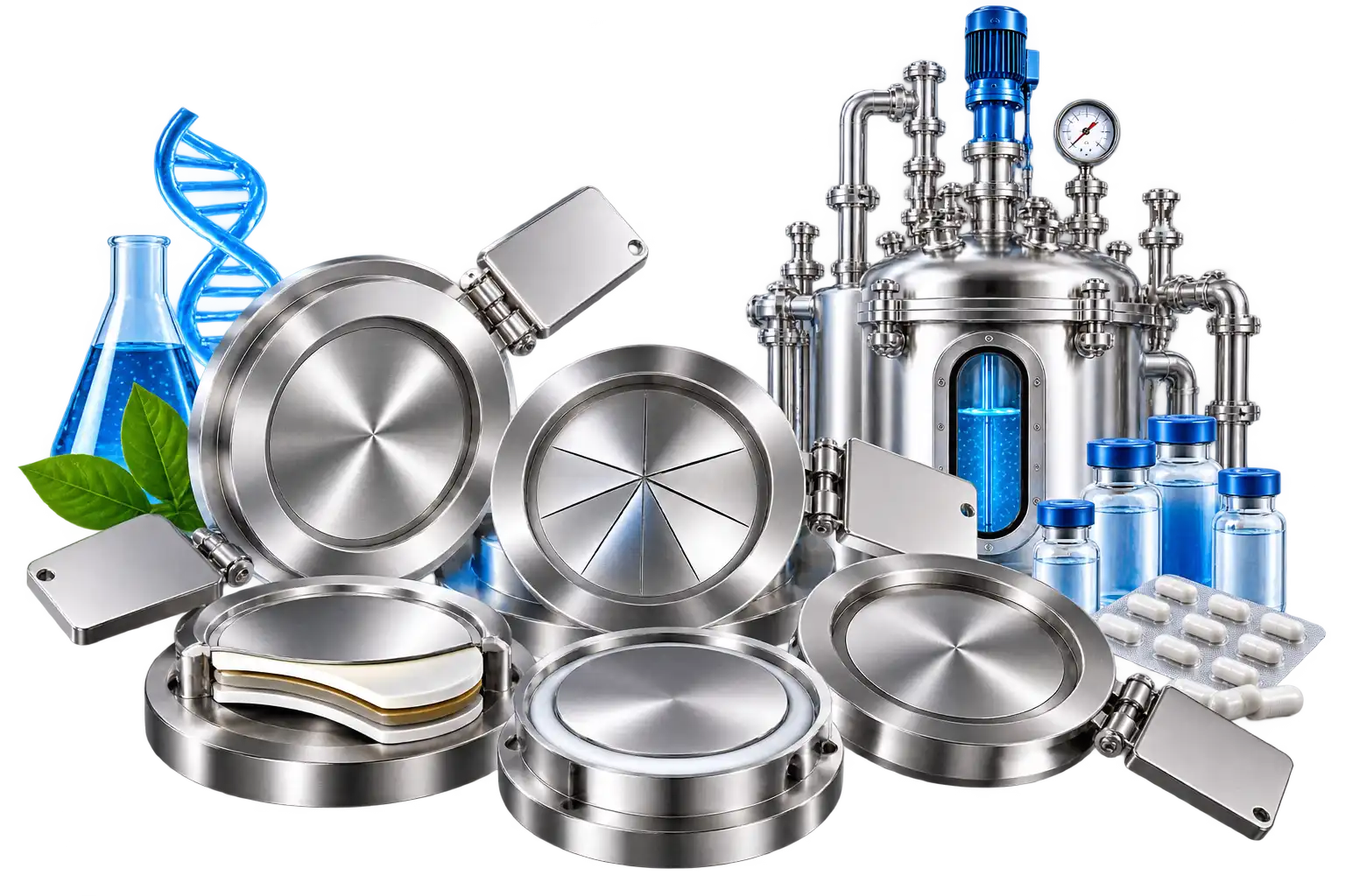 Ventil's pharma-grade rupture disc range